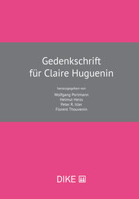 Gedenkschrift für Claire Huguenin