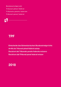 Entscheide des Schweizerischen Bundesstrafgerichts/Arrêts du Tribunal pénal fédéral suisse/Decisioni del Tribunale penale federale svizzero/Decisiuns dal Tribunal penal federal svizzer