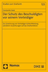 Der Schutz des Beschuldigten vor seinem Verteidiger