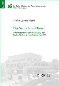 Der Verdacht als Mangel