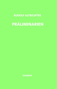 Präliminarien