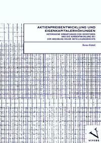 Aktienpreisentwicklung und Eigenkapitalerhöhungen