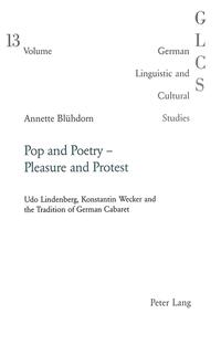 Pop and Poetry - Pleasure and Protest