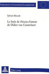 Le Style de «Poisson d’amour» de Didier van Cauwelaert