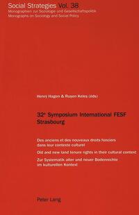 32 e Symposium International FESF Strasbourg