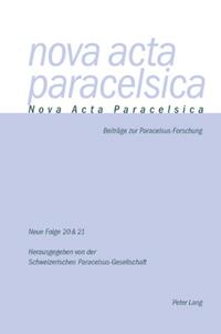 Nova Acta Paracelsica 20/21