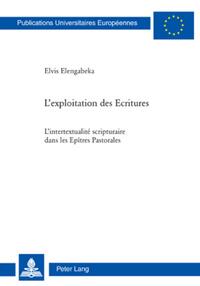 L’exploitation des Ecritures