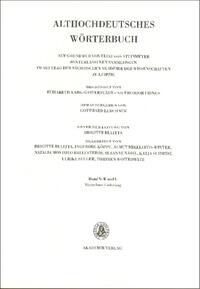 Althochdeutsches Wörterbuch