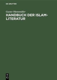 Handbuch der Islam-Literatur