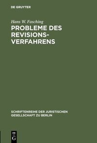 Probleme des Revisionsverfahrens