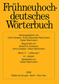 Frühneuhochdeutsches Wörterbuch / st - stosser