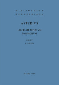 Asterius: Liber ad monachum