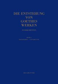 Die Entstehung von Goethes Werken in Dokumenten / Feradeddin - Gypsabgüsse