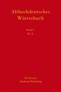 Althochdeutsches Wörterbuch / K-L