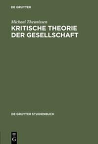 Kritische Theorie der Gesellschaft