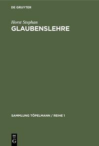 Glaubenslehre