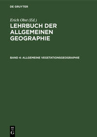Lehrbuch der Allgemeinen Geographie