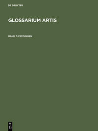 Glossarium Artis / Festungen