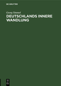 Deutschlands innere Wandlung