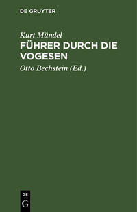 Führer durch die Vogesen