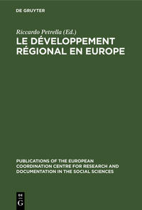 Le développement régional en Europe