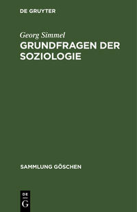 Grundfragen der Soziologie