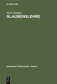 Glaubenslehre