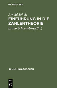 Einführung in die Zahlentheorie