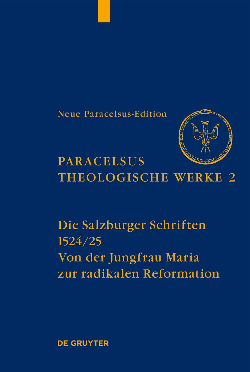 Cover-Abbildung für Die Salzburger Schriften (1524/25) (Hardcover) (99999---978-3-11-168181-8)