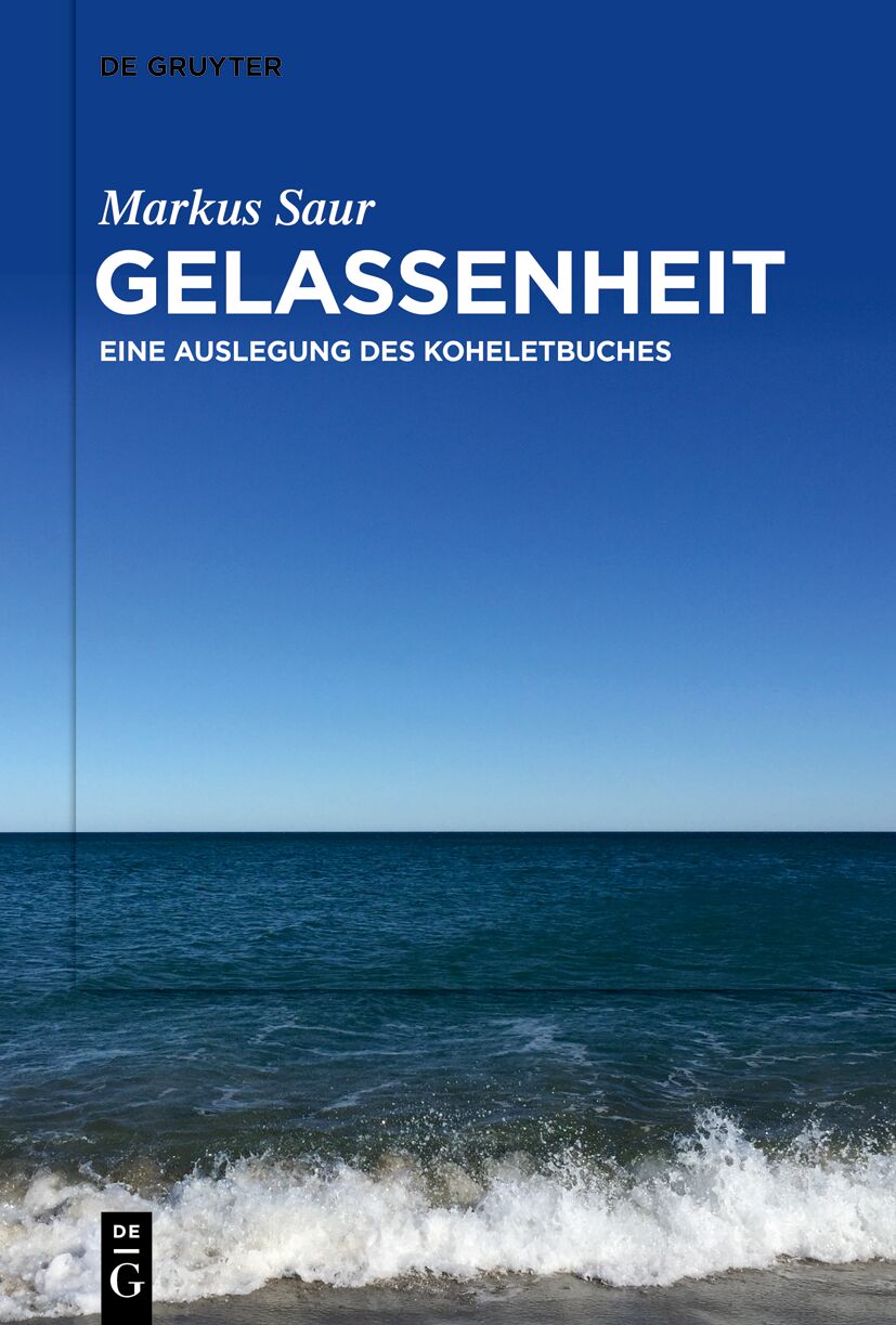 Cover-Abbildung für Gelassenheit (Softcover/Paperback) (99999---978-3-11-221526-5)