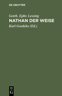 Nathan der Weise - Cover