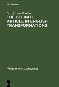 The Definite Article in English Transformations