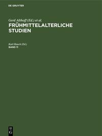Frühmittelalterliche Studien / Frühmittelalterliche Studien. Band 11