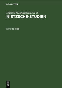 Nietzsche-Studien / 1986
