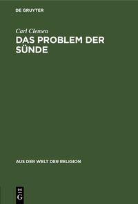 Das Problem der Sünde