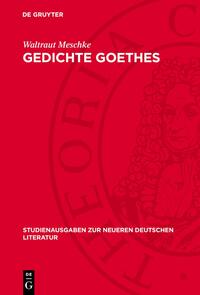 Gedichte Goethes