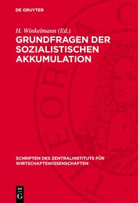 Grundfragen der sozialistischen Akkumulation