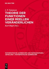 Theorie der Funktionen einer reellen Veränderlichen