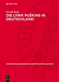 Die Lyrik Puskins in Deutschland