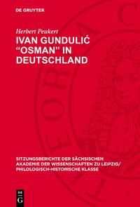 Ivan Gundulić „Osman“ in Deutschland