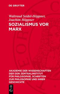 Sozialismus vor Marx