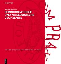 Serbokroatische und Makedonische Volkslyrik