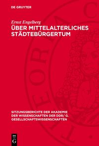 Über mittelalterliches Städtebürgertum