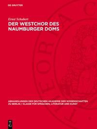 Der Westchor des Naumburger Doms