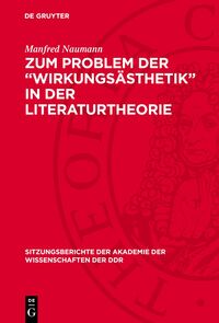 Zum Problem der 