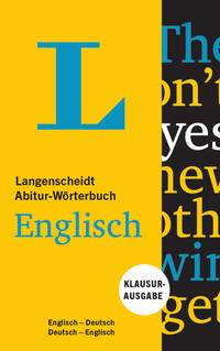 Langenscheidt Abitur-Wörterbuch Englisch