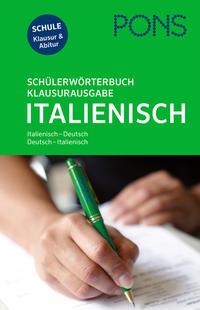 PONS Schülerwörterbuch Klausurausgabe Italienisch für Rheinland-Pfalz