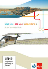 Blue Line - Red Line - Orange Line 5