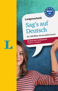 Langenscheidt Sags auf Deutsch - Deutsch als Fremdsprache