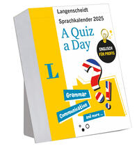 Langenscheidt Sprachkalender Englisch A Quiz a Day 2025